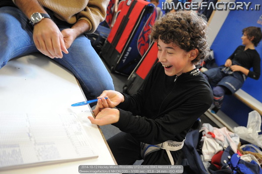 2014-10-12 Hockey Milano Rossoblu U12-Como 0042 Alessia Labruna